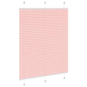 Plisovaná roleta růžová 110x100cm Šířka látky 109,4cm Polyester - obrázek 4
