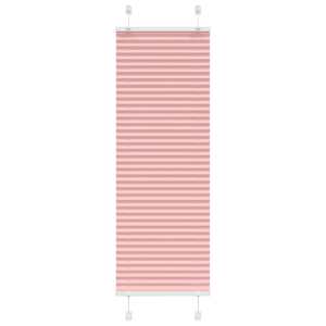 Plisirana zavesa roza 40x150 cm širina blaga 39,4 cm poliester