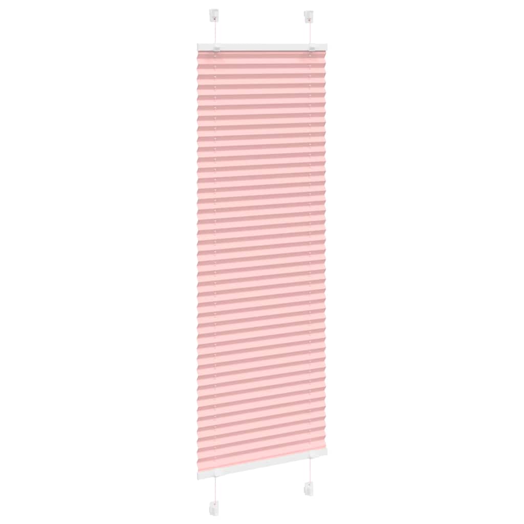 Thumbnail - vidaXL Plissee Rosa 45x150 cm Stoffbreite 44,4 cm Polyester
