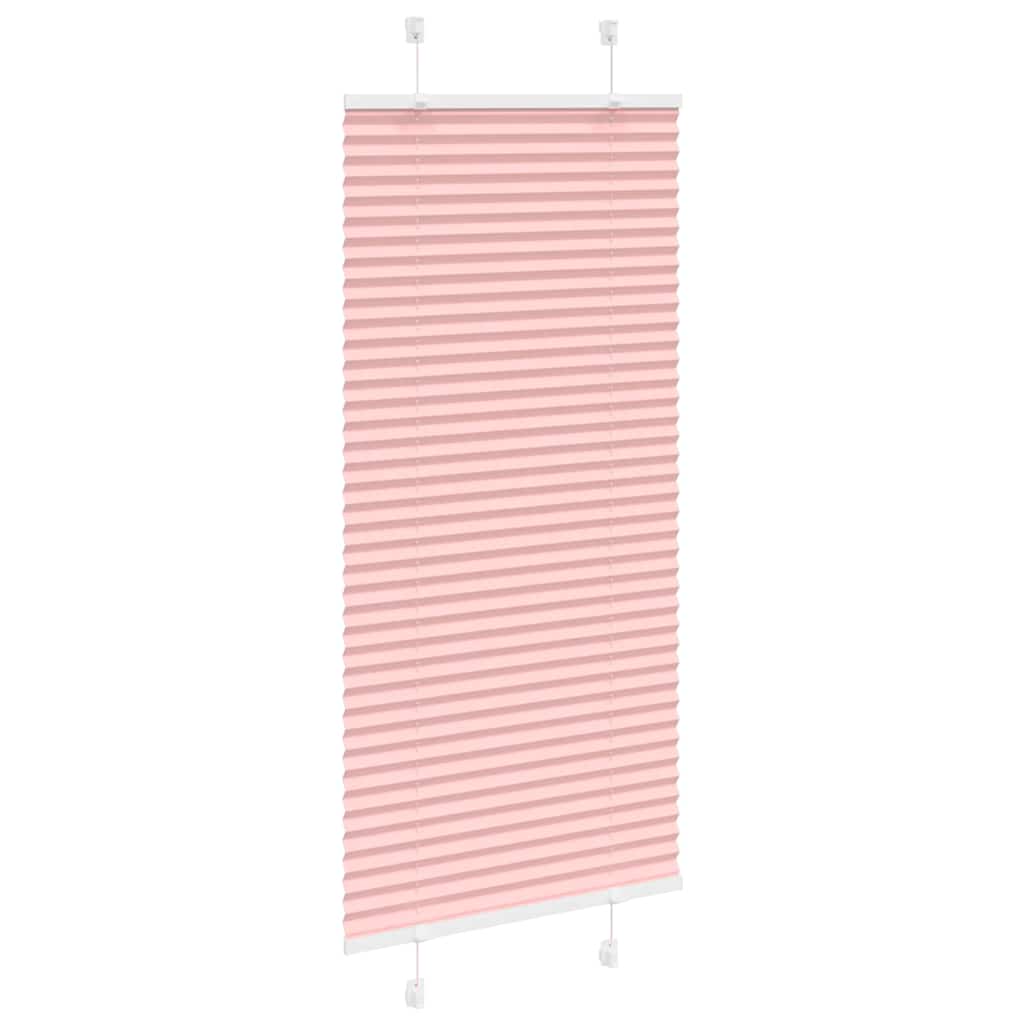 Thumbnail - vidaXL Plissee Rosa 60x150 cm Stoffbreite 59,4 cm Polyester