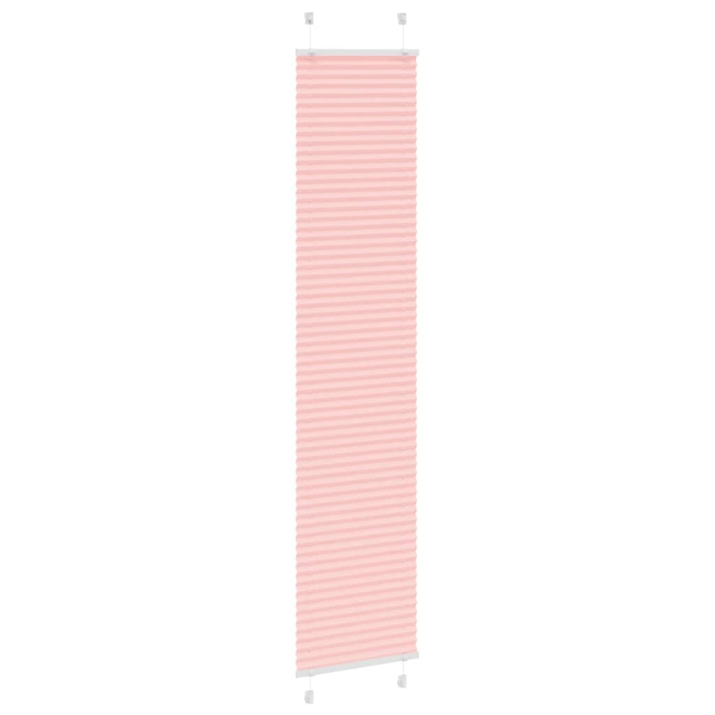 Thumbnail - vidaXL Plissee Rosa 45x200 cm Stoffbreite 44,4 cm Polyester