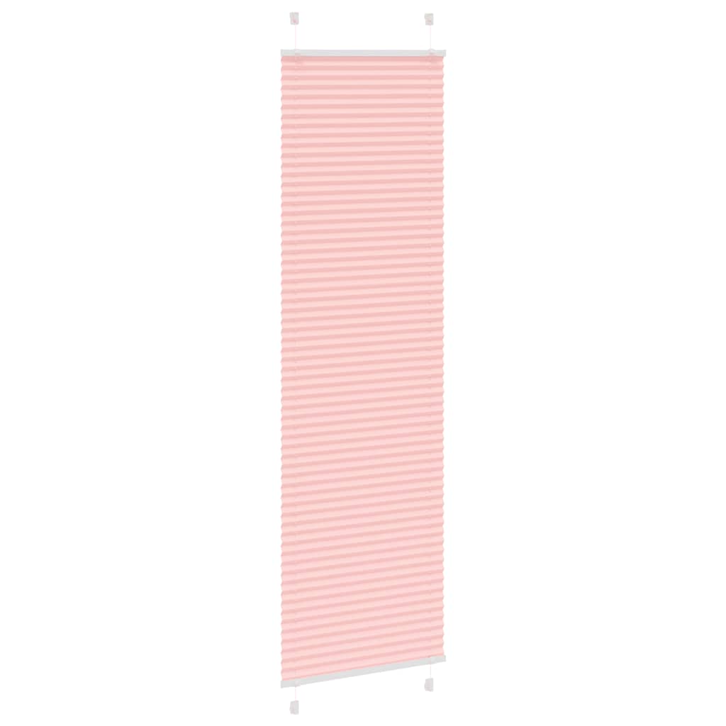 Thumbnail - vidaXL Plissee Rosa 55x200 cm Stoffbreite 54,4 cm Polyester