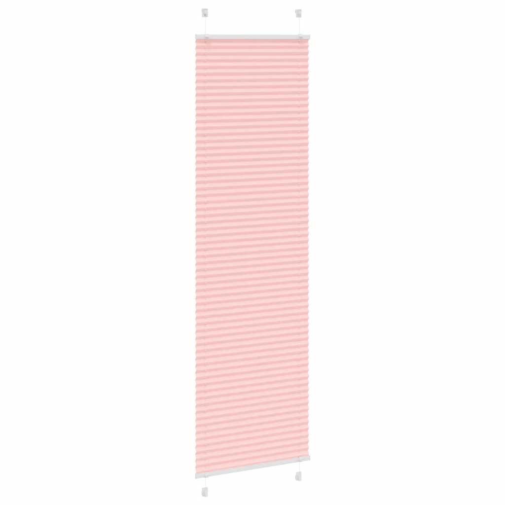 Thumbnail - vidaXL Plissee Rosa 65x200 cm Stoffbreite 64,4 cm Polyester