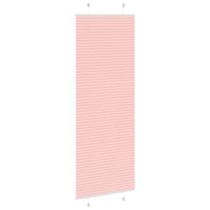 Plisovaná roleta růžová 60x200 cm Šířka látky 59,4 cm Polyester - obrázek 4