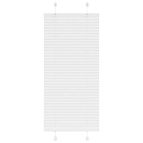 vidaXL plisseeritud ruloo valge 55x100 cm kanga laius 54,4 cm