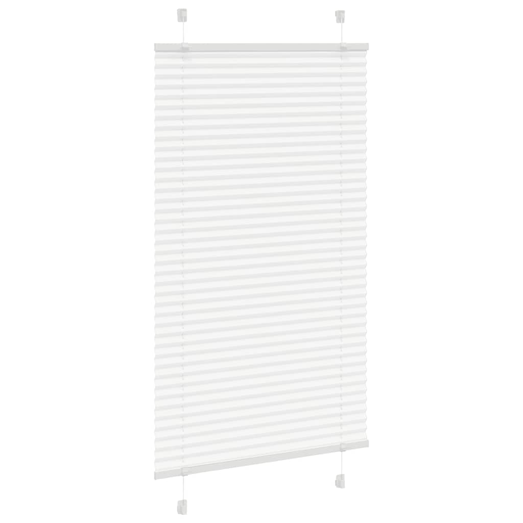 Thumbnail - vidaXL Plissee Weiß 70x100 cm Stoffbreite 69,4 cm Polyester