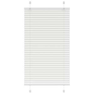 Plisirana žaluzija Bela 75x100 cm Širina tkanine 74,4 cm