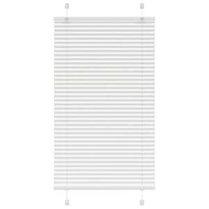 Plisirana žaluzija Bela 80x100 cm Širina tkanine 79,4 cm