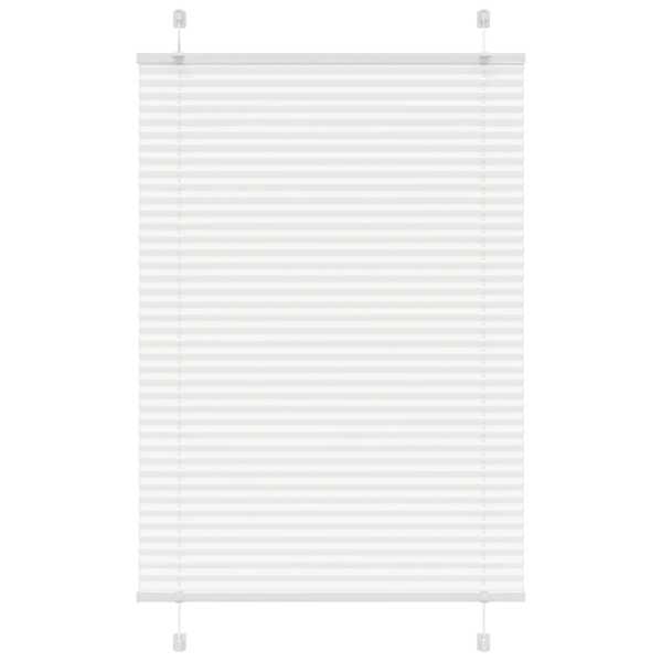 vidaXL plisseeritud ruloo valge 90x100 cm kanga laius 89,4 cm