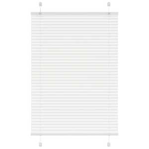 Plisirana žaluzija Bela 95x100 cm Širina tkanine 94,4 cm