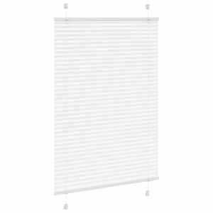 Plisovaná roleta bílá 100x100cm Šířka látky 99,4 cm Polyester - obrázek 3
