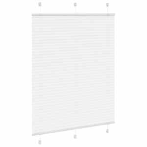Plisovaná roleta bílá 110x100cm Šířka látky 109,4cm Polyester - obrázek 3