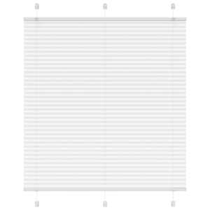 Plisirana žaluzija Bela 120x100 cm Širina tkanine 119,4 cm