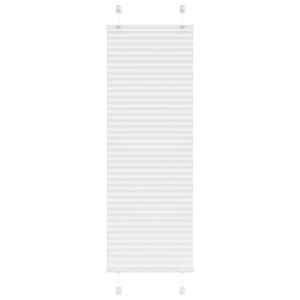 Plisirana žaluzija Bela 45x150 cm Širina tkanine 44,4 cm