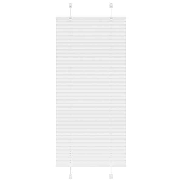 vidaXL plisseeritud ruloo valge 60x150 cm kanga laius 59,4 cm