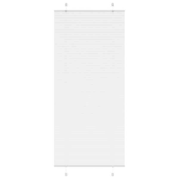 vidaXL plisseeritud ruloo valge 85x200 cm kanga laius 84,4 cm
