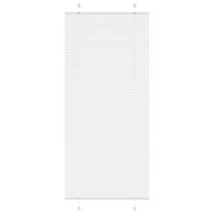 Plisirana žaluzija Bela 95x200 cm Širina tkanine 94,4 cm