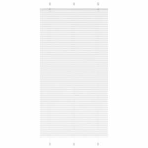 Plisirana žaluzija Bela 105x200 cm Širina tkanine 104,4 cm