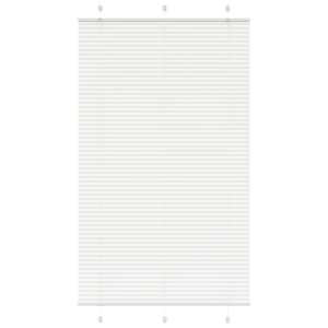 Plisirana žaluzija Bela 115x200 cm Širina tkanine 114,4 cm