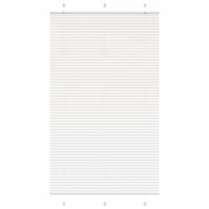 Plisirana žaluzija Bela 120x200 cm Širina tkanine 119,4 cm