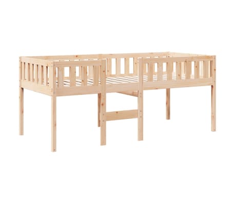 vidaXL Kinderbett ohne Matratze 75x190 cm Massivholz Kiefer