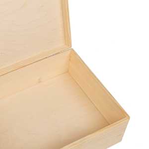 Dřevěná box s víkem 40x30x13 cm masivní borové dřevo - obrázek 8