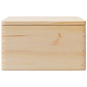 Dřevěná box s víkem 40x30x23 cm masivní borové dřevo - obrázek 4