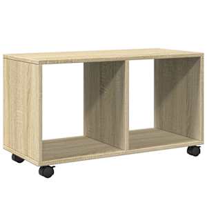 Skříňka na kolečkách dub sonoma 72x33x42,5 cm kompozitní dřevo - obrázek 2