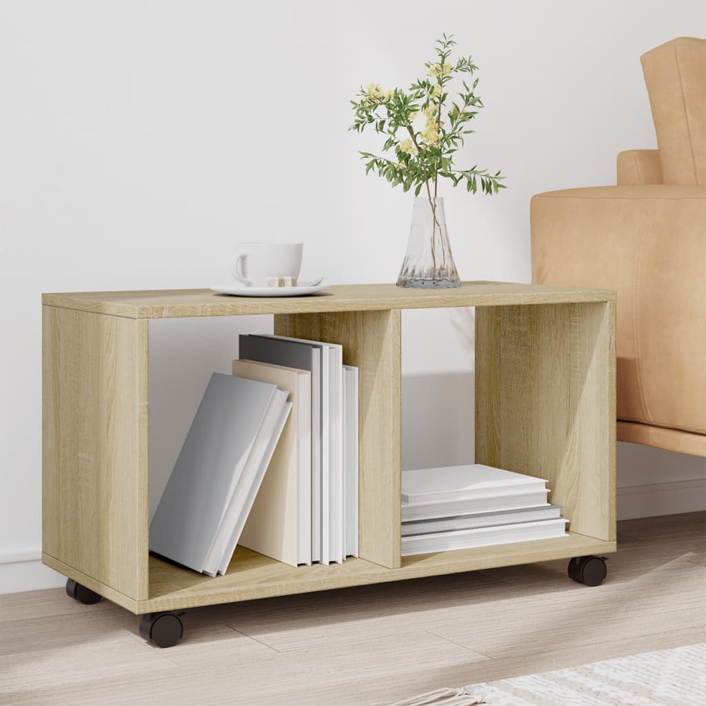 Thumbnail - vidaXL Rollschrank Sonoma-Eiche 72x33x42,5 cm Holzwerkstoff