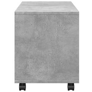 Skříňka na kolečkách betonově šedá 72x33x42,5 cm kompozit - obrázek 6