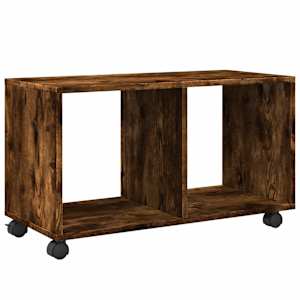 Skříňka na kolečkách kouřový dub 72x33x42,5 cm kompozitní dřevo - obrázek 7