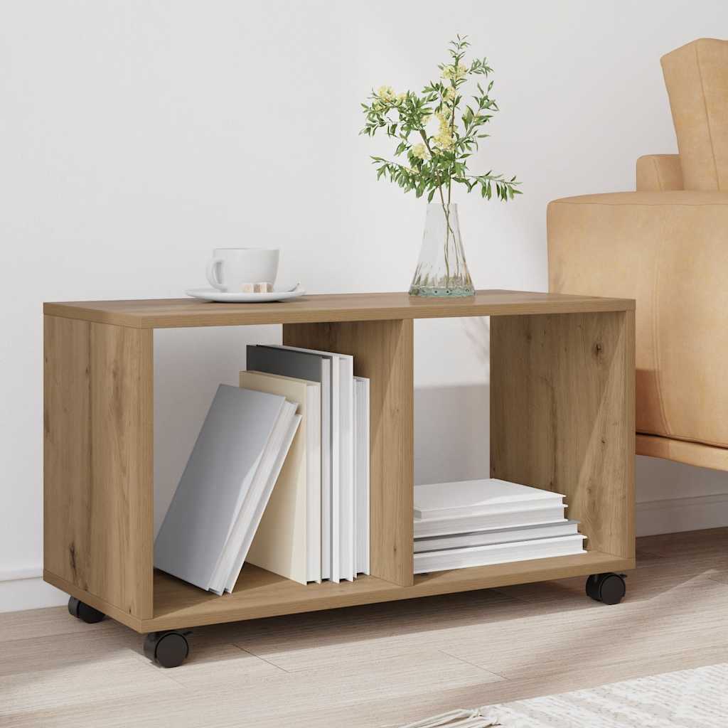 Thumbnail - vidaXL Rollschrank Artisan-Eiche 72x33x42,5 cm Holzwerkstoff