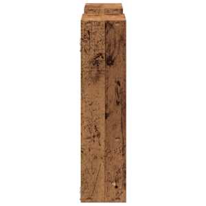 Nástěnná police old wood 99 x 15 x 60 cm kompozitní dřevo - obrázek 5