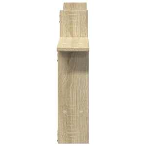 Nástěnné police 2 ks dub sonoma 50x12x50 cm kompozitní dřevo - obrázek 6