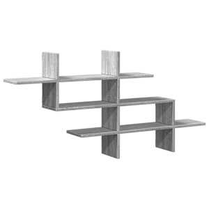 vidaXL seinariiul, hall Sonoma tamm, 124,5x18x60,5 cm, tehispuit