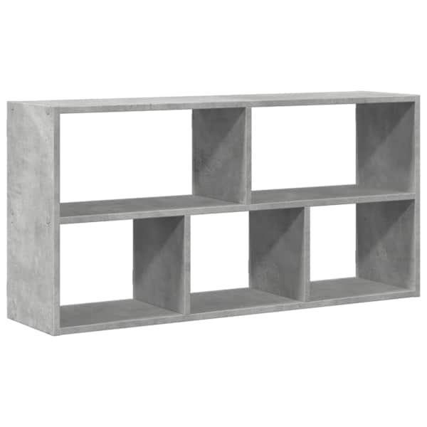 vidaXL seinariiul, betoonhall, 100x25x50 cm, tehispuit