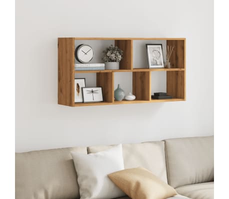 vidaXL Étagère murale chêne artisanal 100x25x50 cm bois d'ingénierie