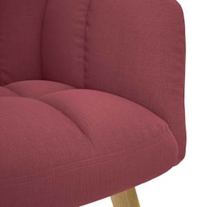 Relaxační křeslo vínové textil - obrázek 6