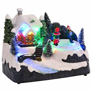 Božični okras za mizo večbarvno 16 x 11,5 x 13 cm Plastika