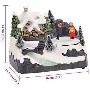 Vánoční dekorace na stůl Vícebarevný 16 x 11,5 x 13 cm Plast - obrázek 9