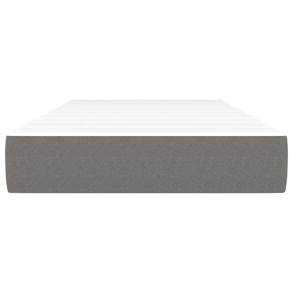 vidaXL Pocketveringmatras voor kinderen 80x160 cm stof donkergrijs afbeelding