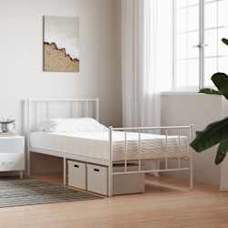 vidaXL Penov&yacute; matrac pre deti biely 80x160 cm tvrdosť H2 H3