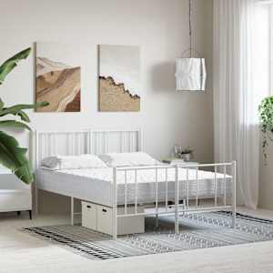 vidaXL Schaumstoffmatratze Wei&szlig; 120x210 cm H&auml;rtegrad H2 H3