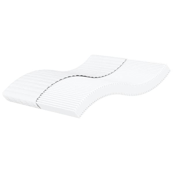 vidaXL poroloonmadrats valge 160x210 cm k&otilde;vadus H2 H3