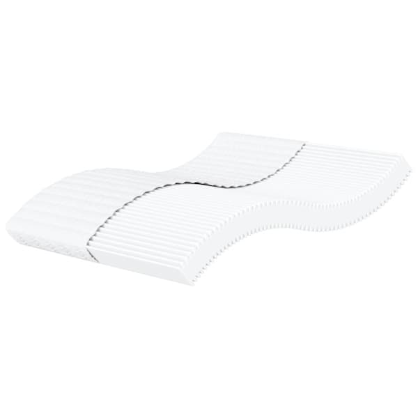 vidaXL poroloonmadrats valge 180x210 cm k&otilde;vadus H2 H3