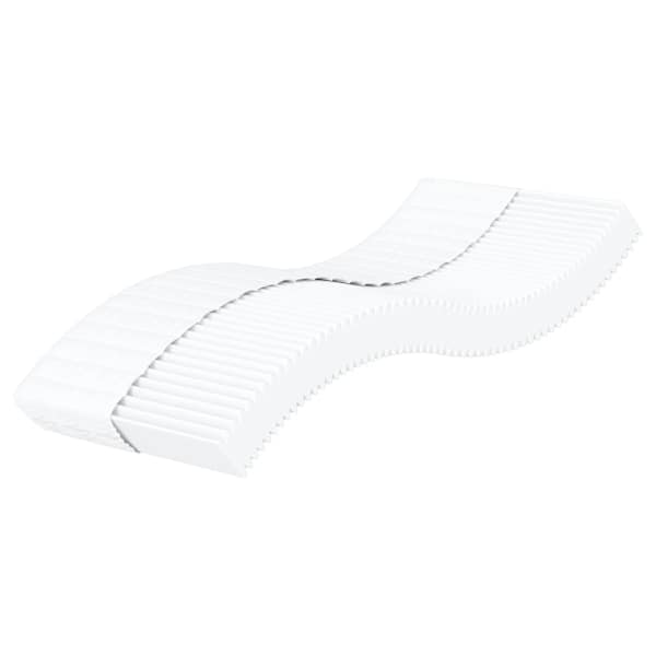 vidaXL poroloonmadrats valge 90x220 cm k&otilde;vadus H2 H3