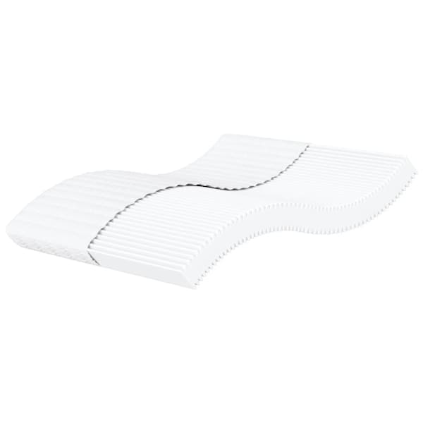 vidaXL poroloonmadrats valge 200x220 cm k&otilde;vadus H2 H3