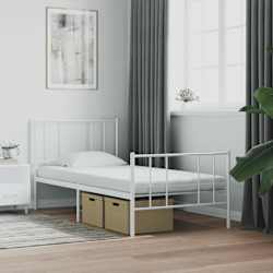 vidaXL Matelas en mousse blanc 100x220 cm 7 zones duret&eacute; 20 ILD