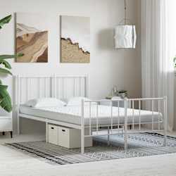 vidaXL Penov&yacute; matrac biely 120x220 cm 7 z&oacute;n tvrdosť 20 ILD