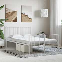 vidaXL Penov&yacute; matrac biely 140x220 cm 7 z&oacute;n tvrdosť 20 ILD